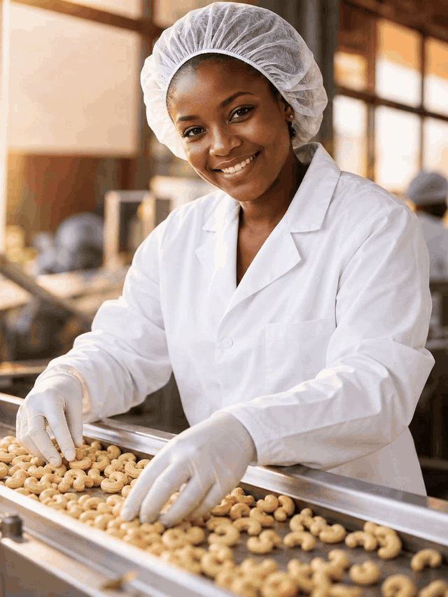 Live footage inside the Lhacienda processing factory in Bondoukou