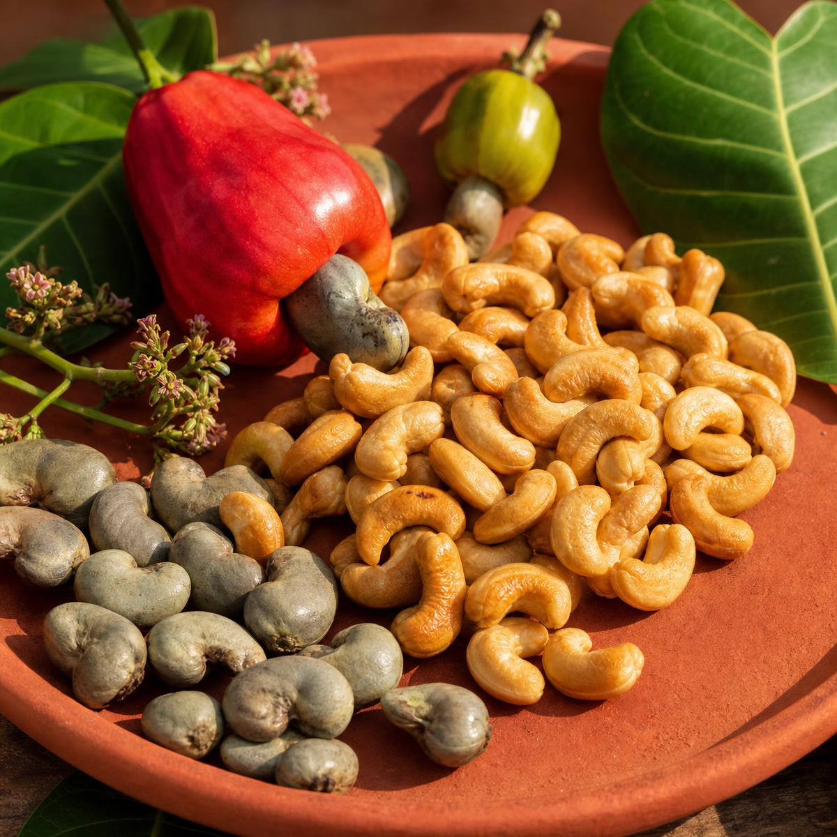 Premium cashew kernels ready for private-label packaging